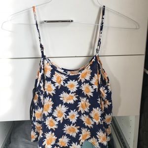 Mine sunflower tank top